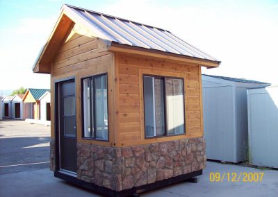 Cedar Siding with Stone
